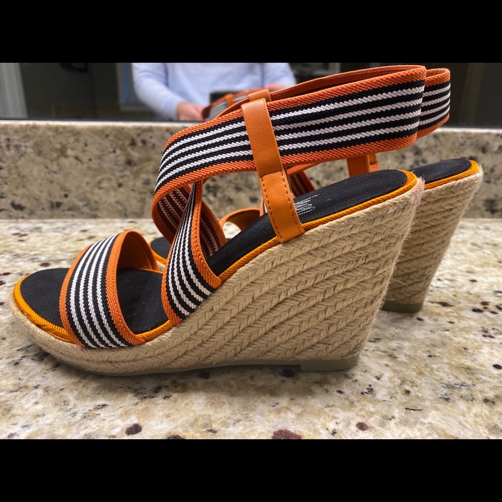 NWOT Impo Strappy Wedge